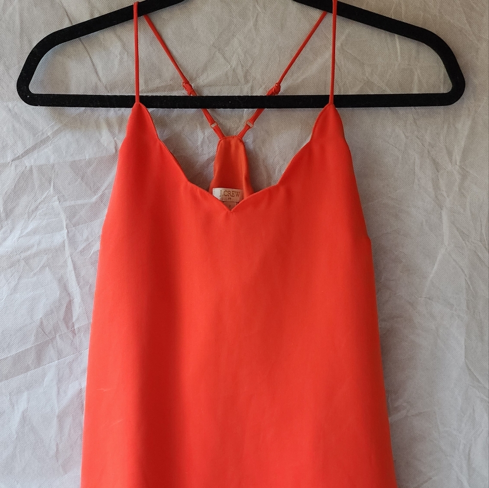 Orange J.Crew Camisole size 2